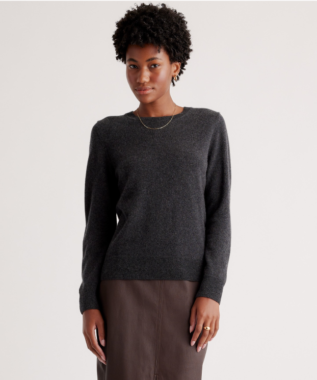 Mongolian Cashmere Crewneck Sweater