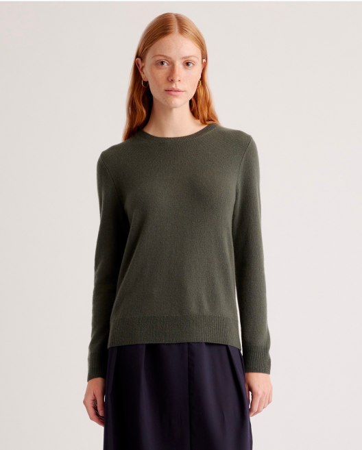 Mongolian Cashmere Crewneck Sweater