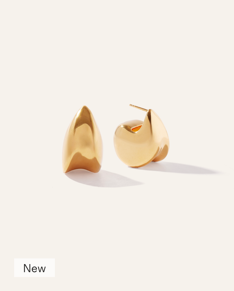 Bold Apostrophe Earrings