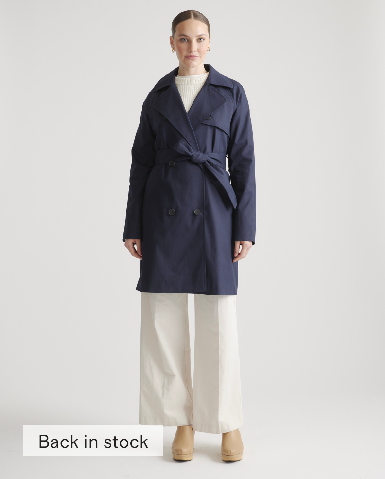 Comfort Stretch Trench Coat