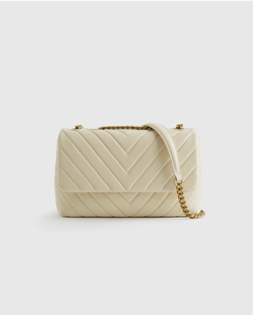 Italian Leather Quilted Convertible Crossbody