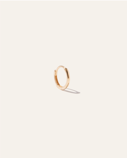 14k Gold Solo Mini Hoop