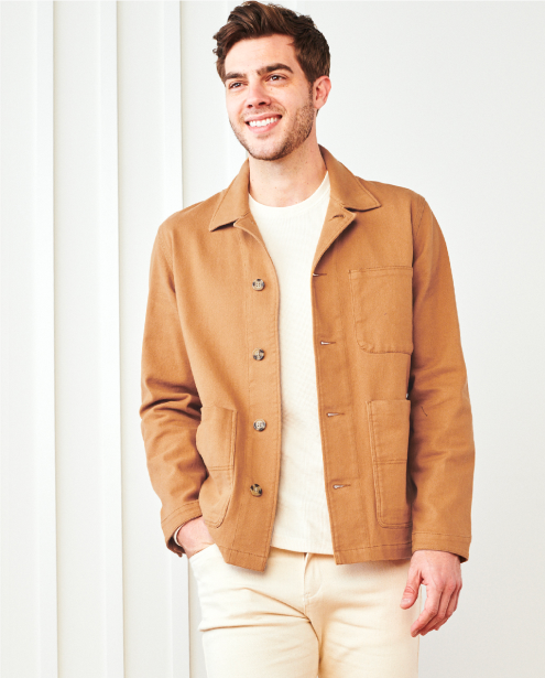 Organic Comfort Stretch Chore Jacket