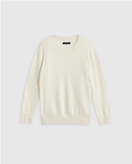 Washable Cashmere Crewneck Sweater