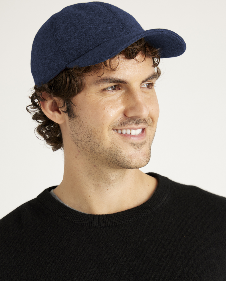 Cashmere Baseball Cap