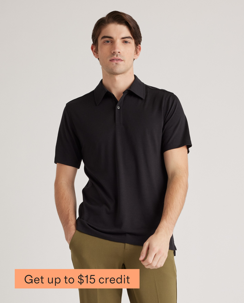 Extra-Fine Australian Merino Polo