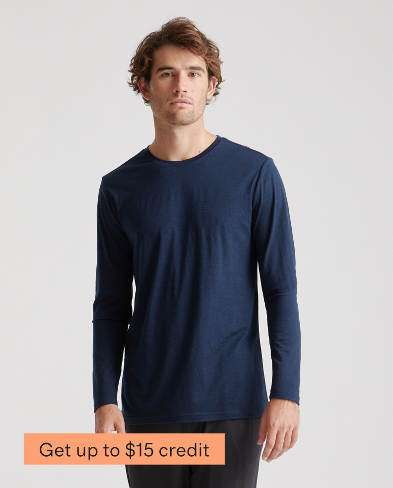 Merino Long Sleeve Base Layer Tee