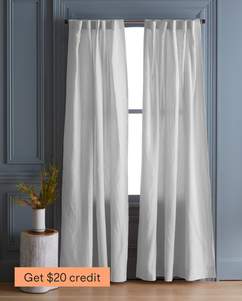 European Linen Curtain