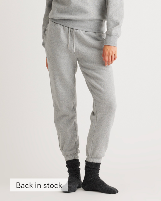 Organic Heavyweight Fleece Boyfriend Sweatpant