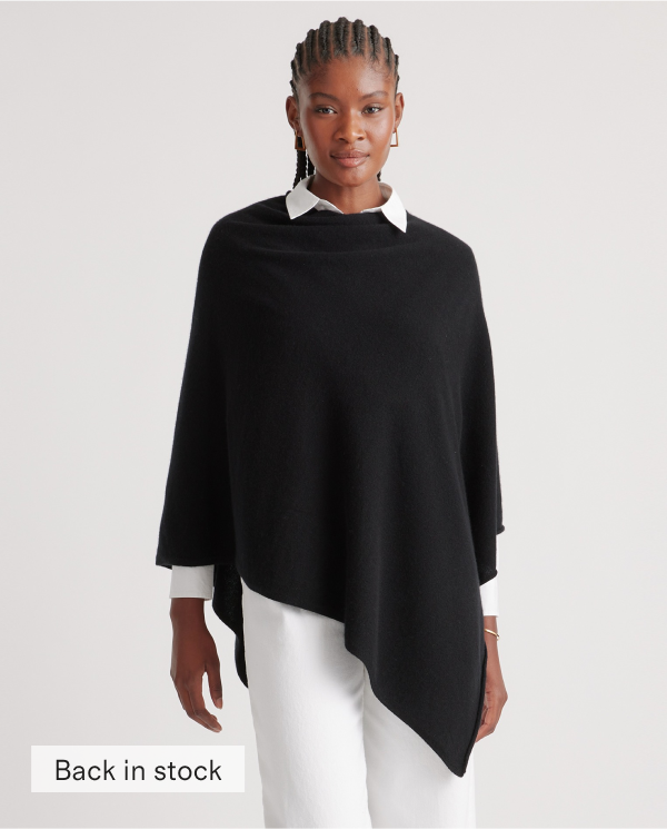 Mongolian Cashmere Poncho