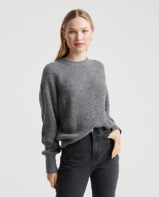 Baby Alpaca-Wool Crew