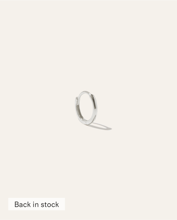 14k Gold Solo Mini Hoop