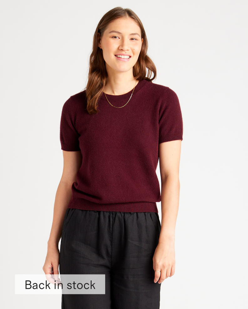 Mongolian Cashmere Tee