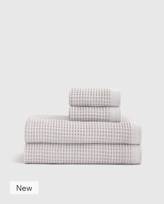 Organic Turkish Waffle Bath Sheet Bundle