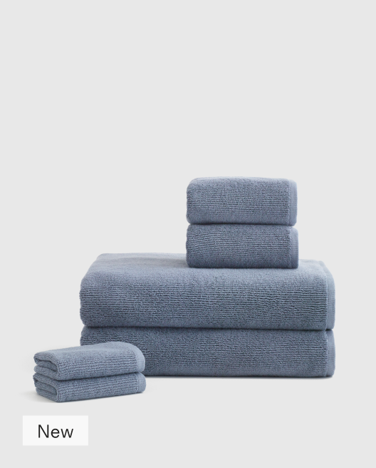 Ribbed Quick Dry Bath Sheet Bundle