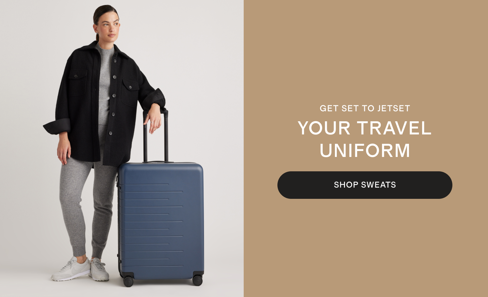 GET SET TO JETSET. YOUR TRAVEL UNIFORM