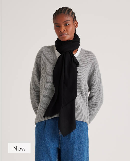 100% Pashmina Wool Scarf
