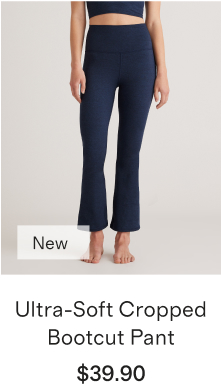Ultra-Soft Cropped Bootcut Pant