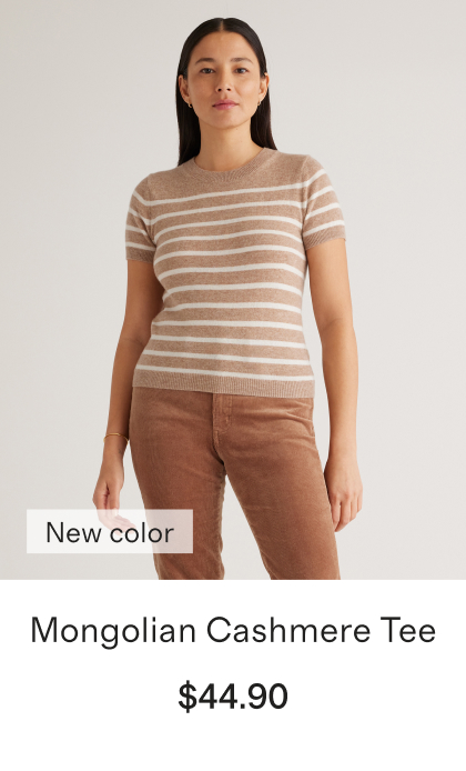 Mongolian Cashmere Tee