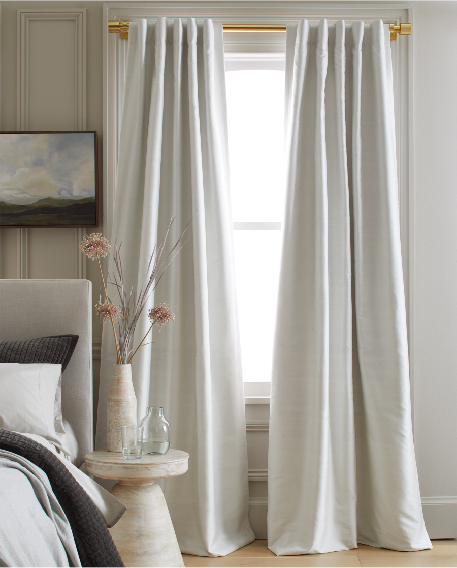 Silk Dupioni Blackout Curtain