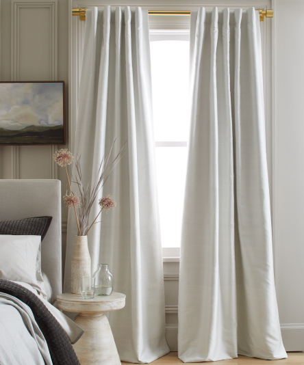 Silk Dupioni Blackout Curtain