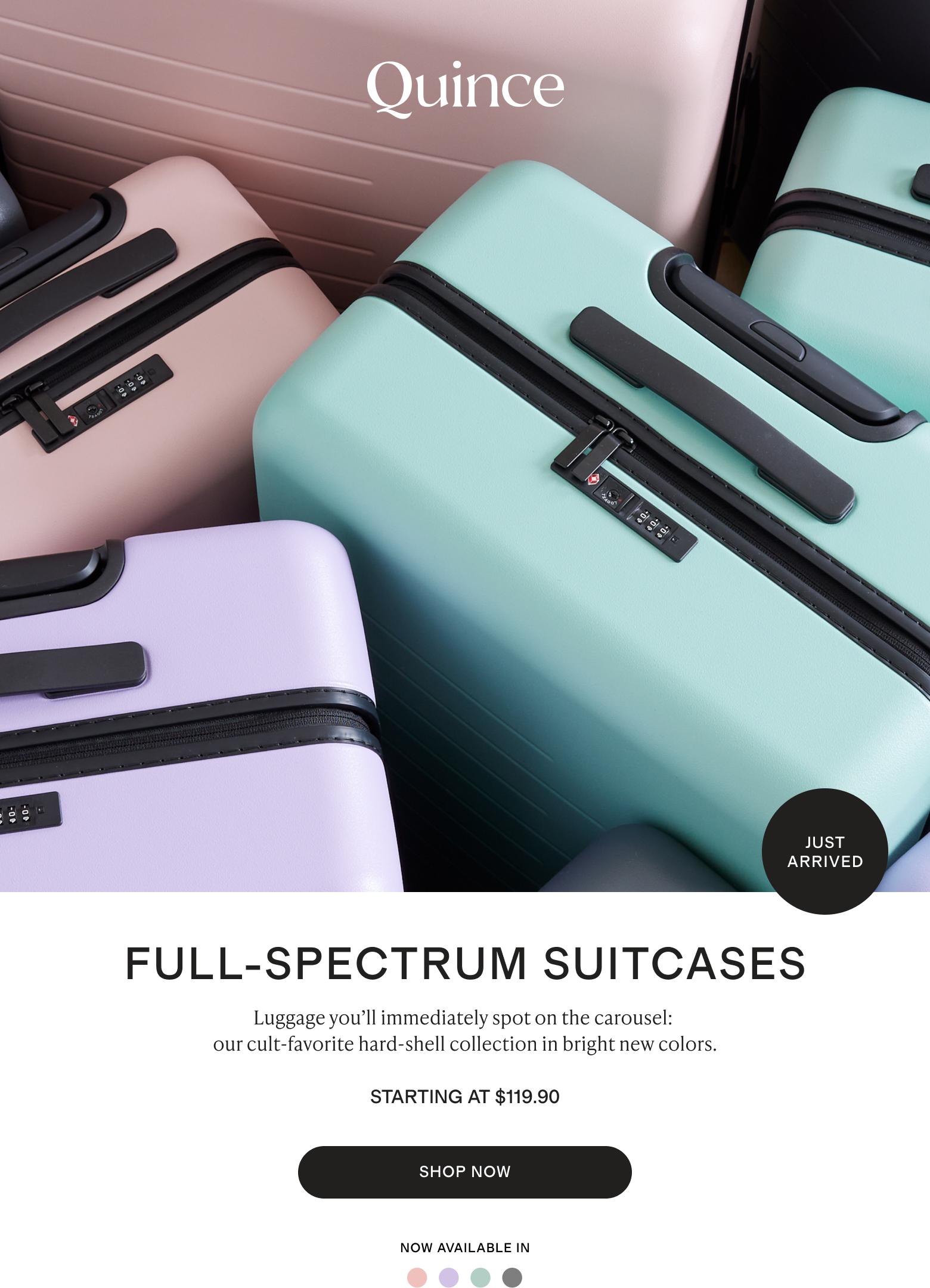 FULL-SPECTRUM SUITCASES