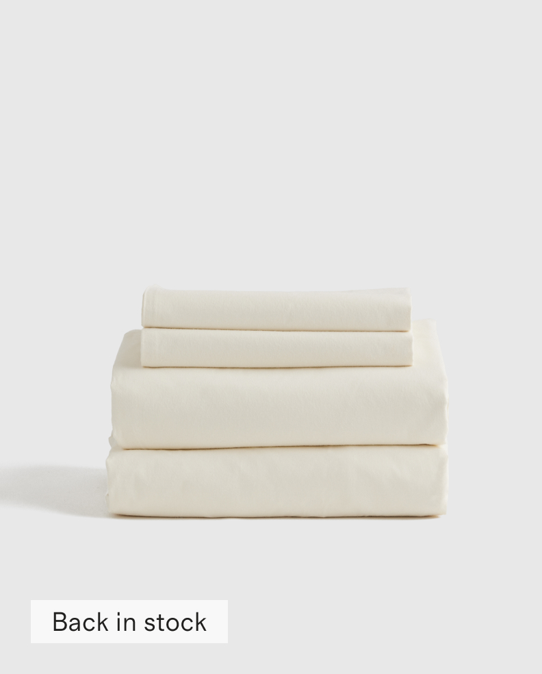 Organic Brushed Cotton Sheet Set