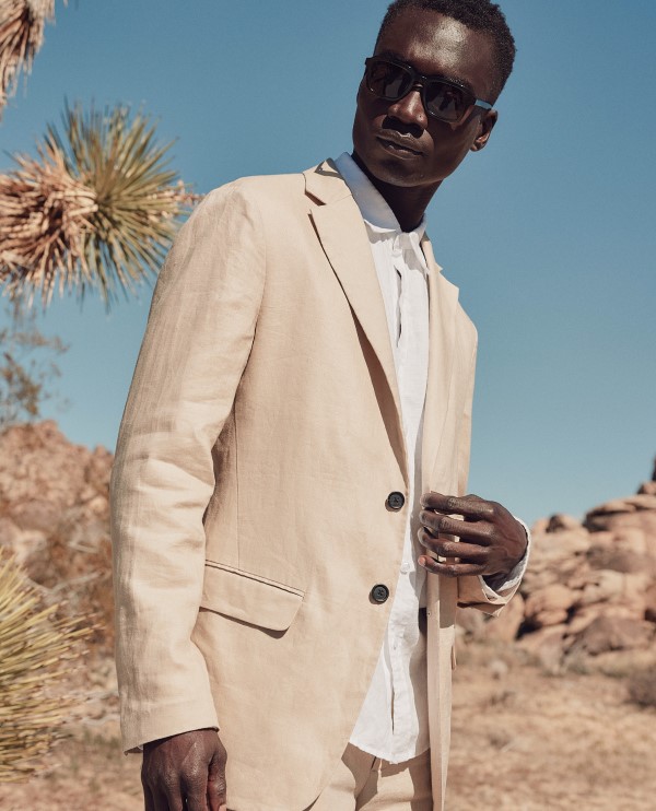 100% European Linen Blazer