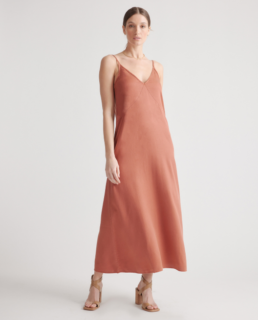 Vintage Wash Tencel Maxi Slip Dress