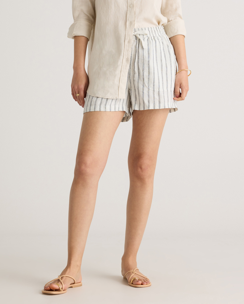 100% European Linen Shorts