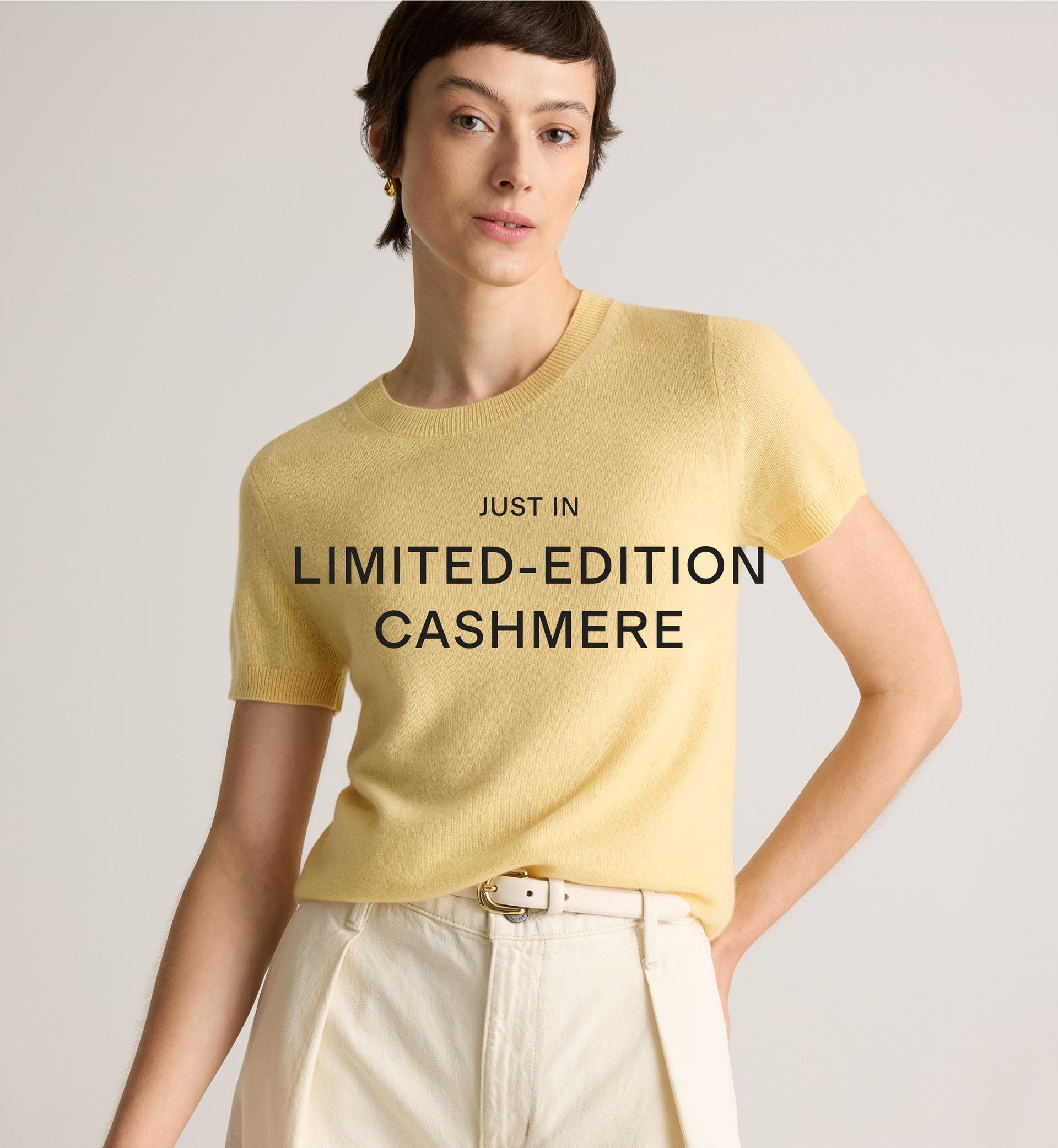 LIMITED-EDITION CASHMERE