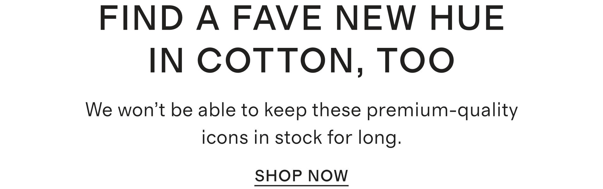 We won’t be able to keep these premium-quality icons in stock for long.