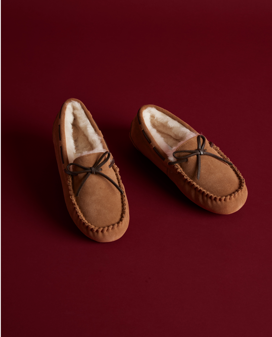 Australian Shearling Moccasin Slipper