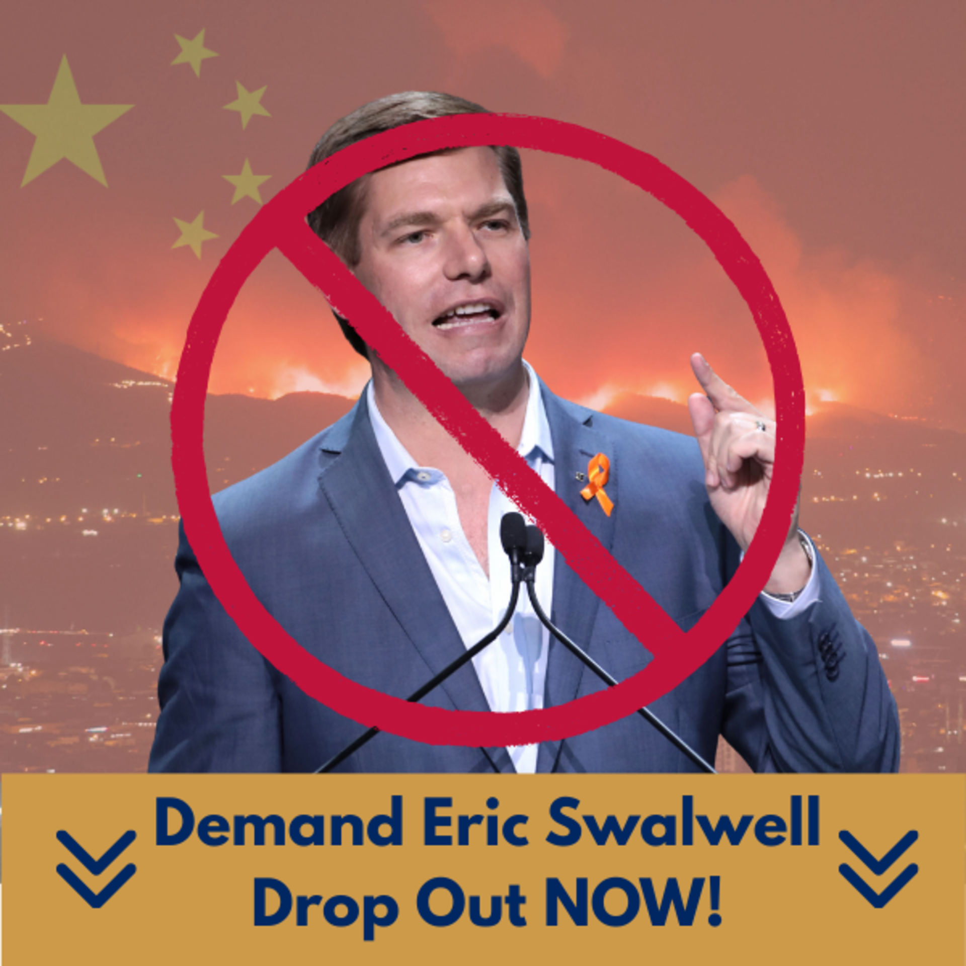 Demand Eric Swalwell drop out now