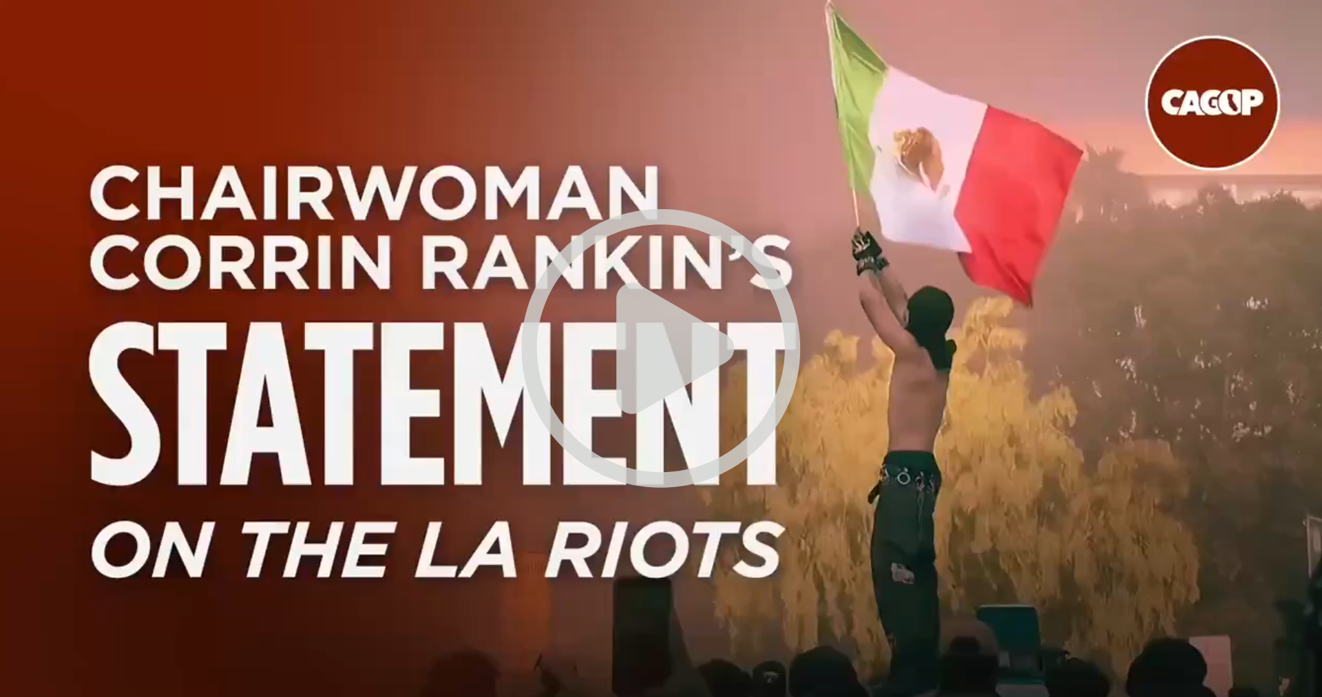Video of Chairwoman Corrin Rankin's Statement on the LA Riots