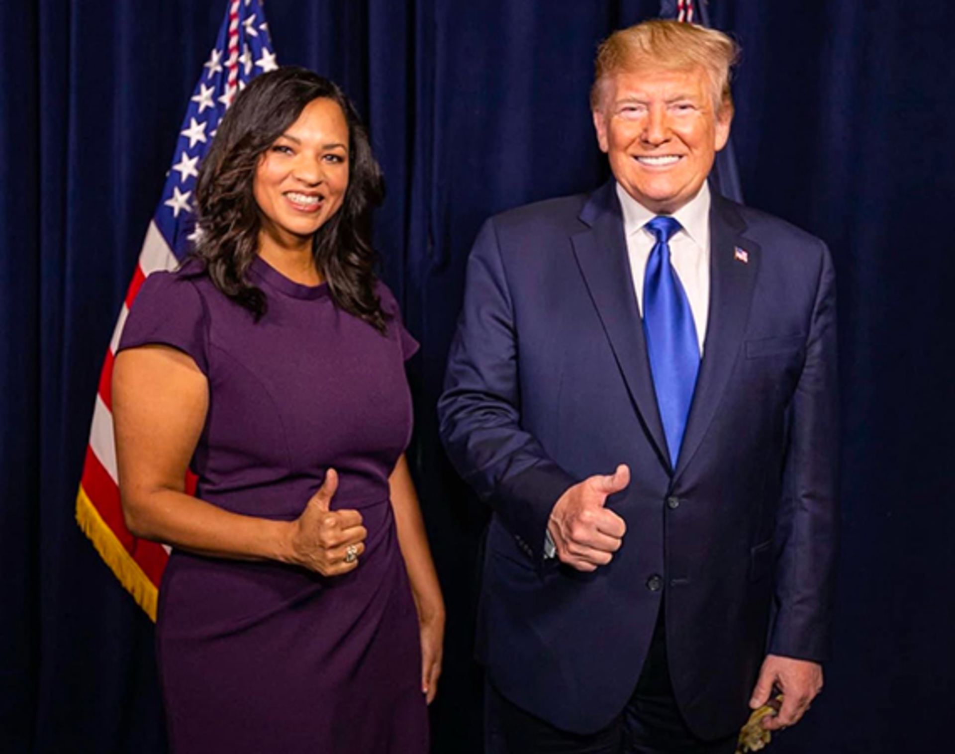 Corrin Rankin & President Trump