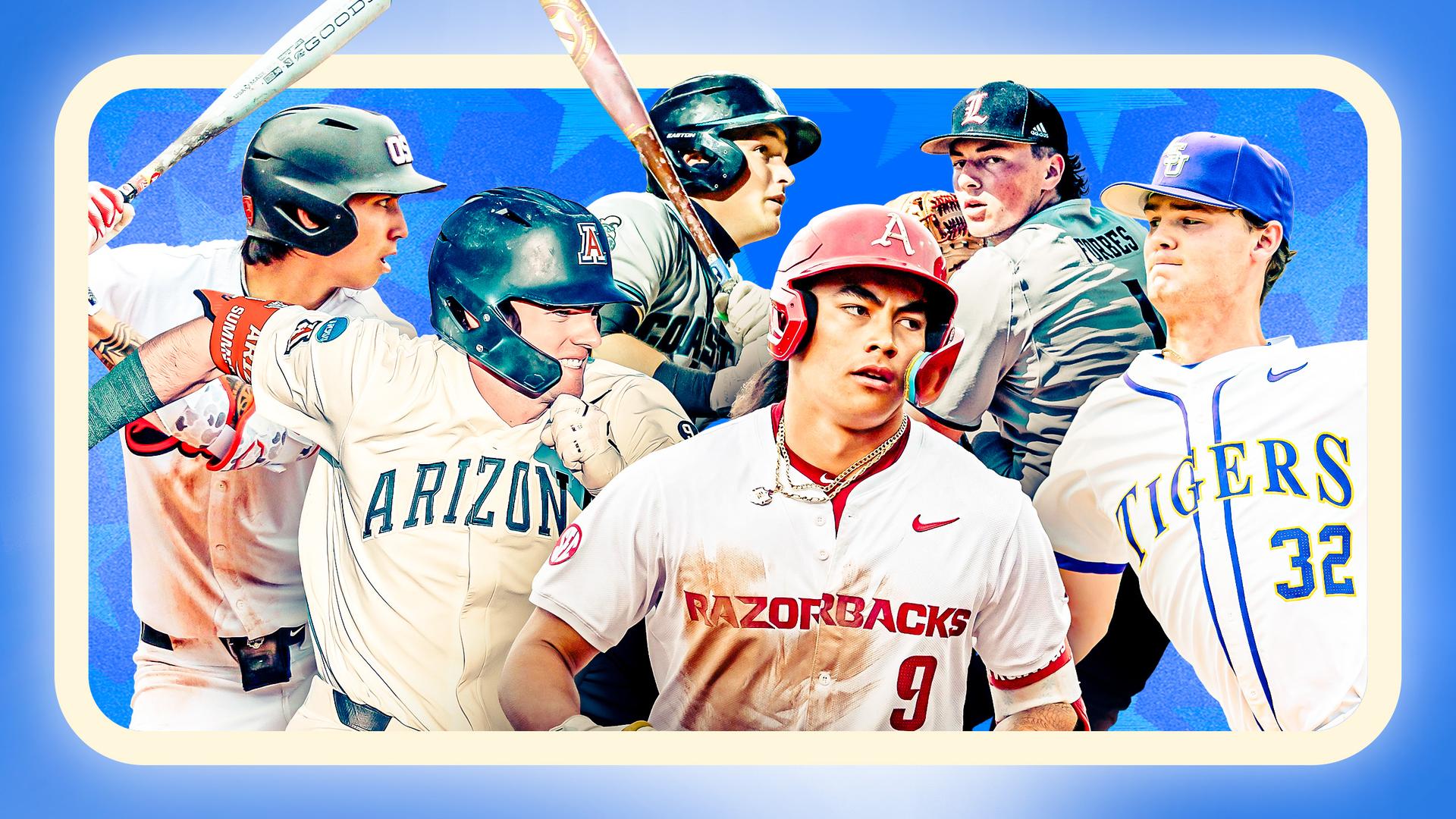 Photos of several Draft prospects