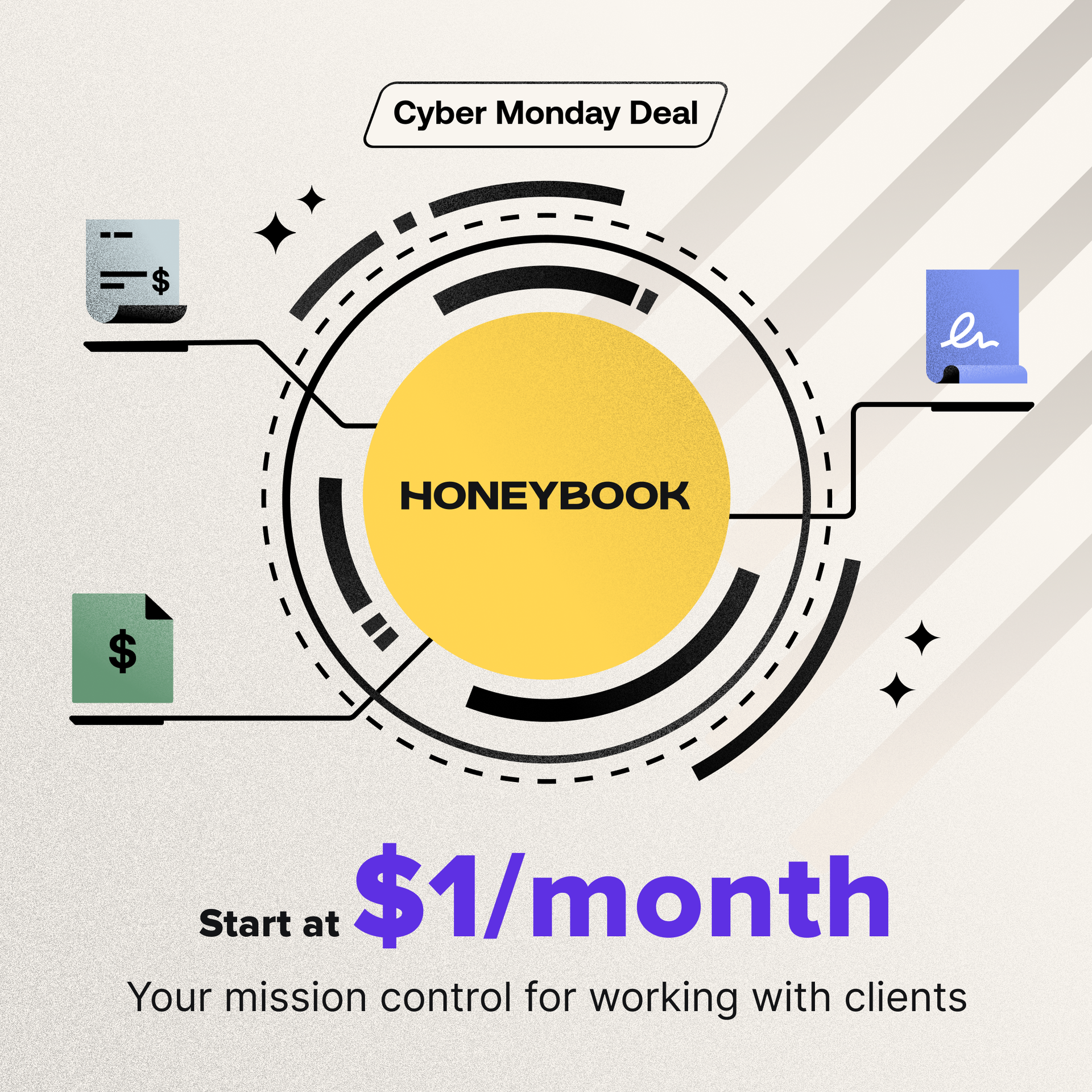 Cyber Sale - $1/month for your first 2 months