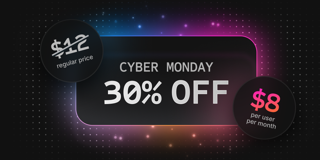 Black Friday 25% off