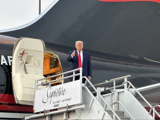 Trump Save America - Plane Photo