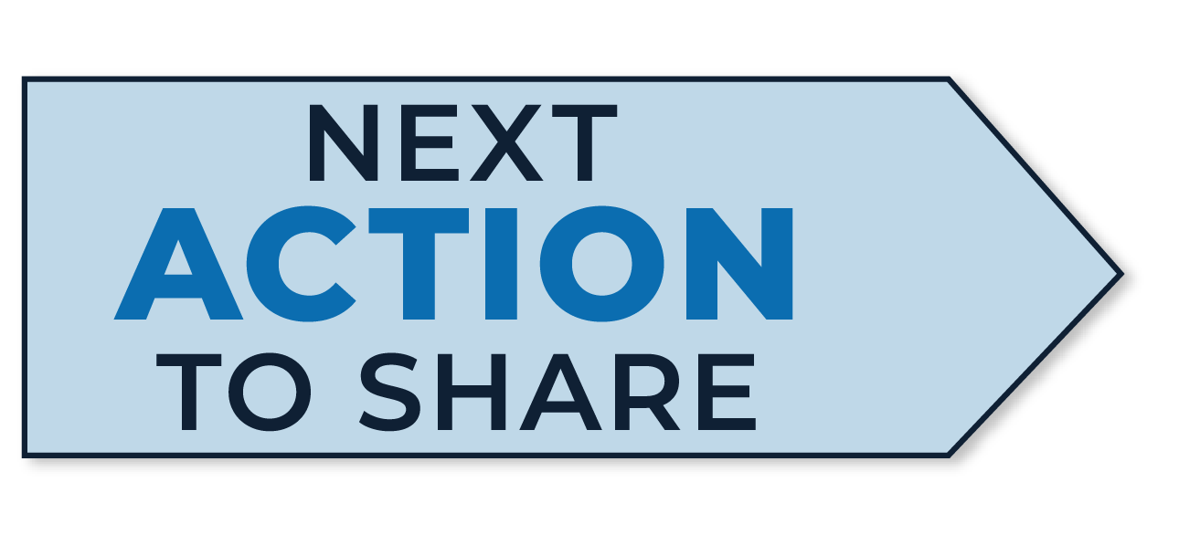 NEXT ACTION TO SHARE