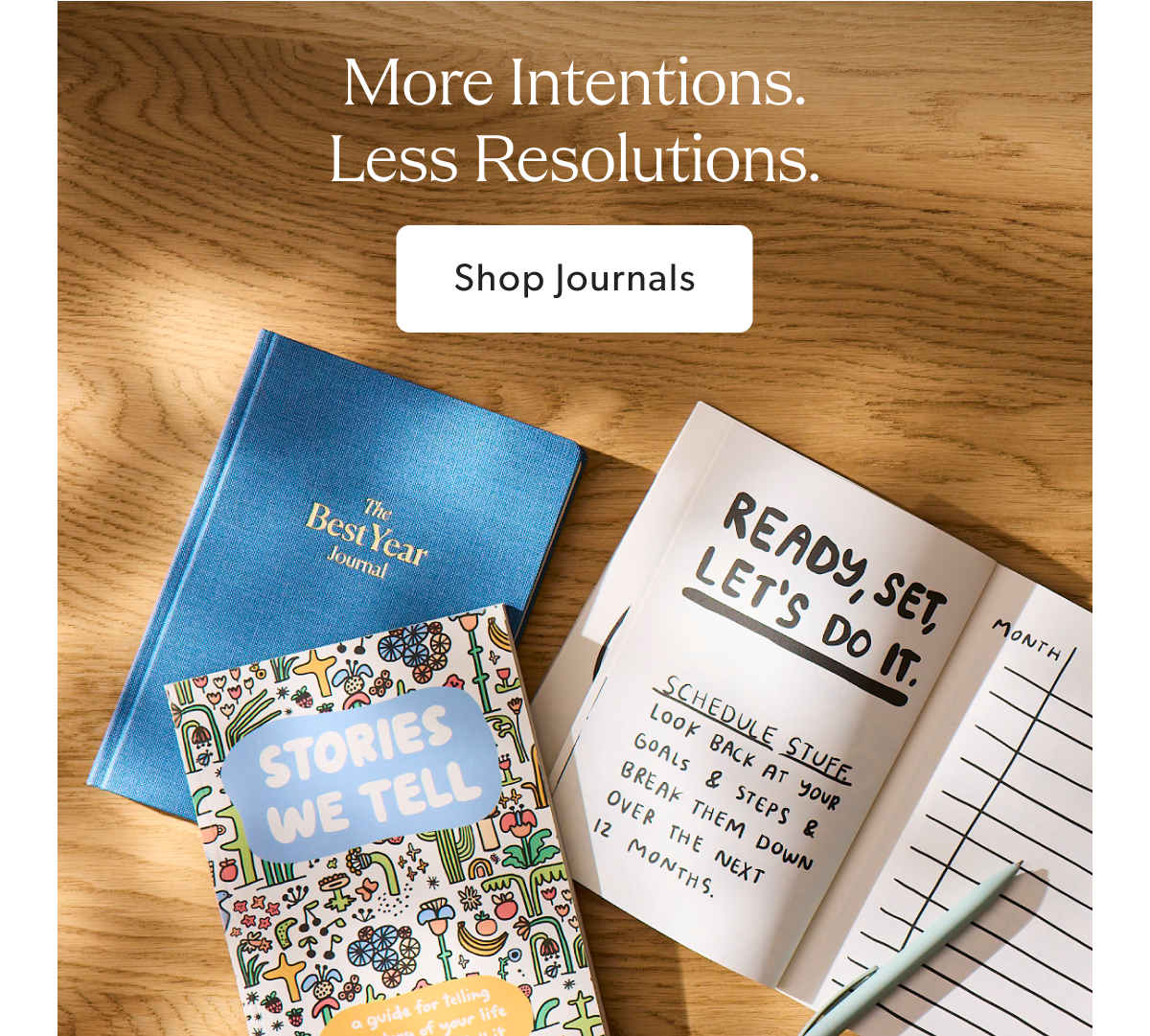 More Intentions, Less Resolutions