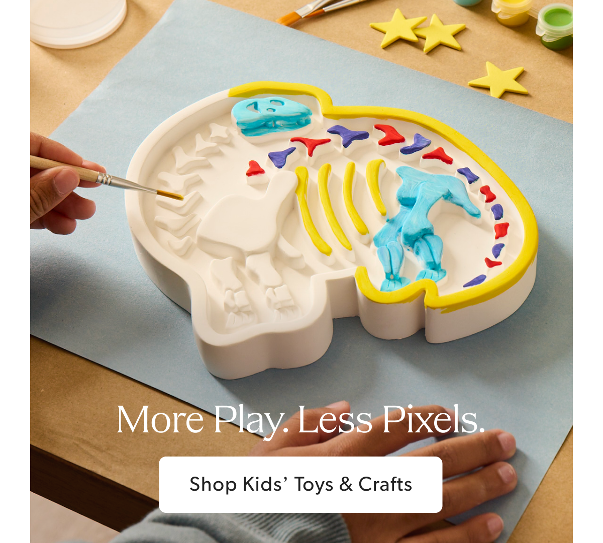 More Play. Less Pixels.