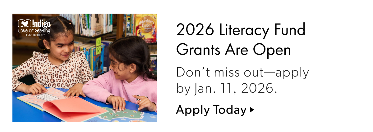 2026 Literacy Fund Grants Are Open | Don't miss out—apply by Jan. II, 2026.