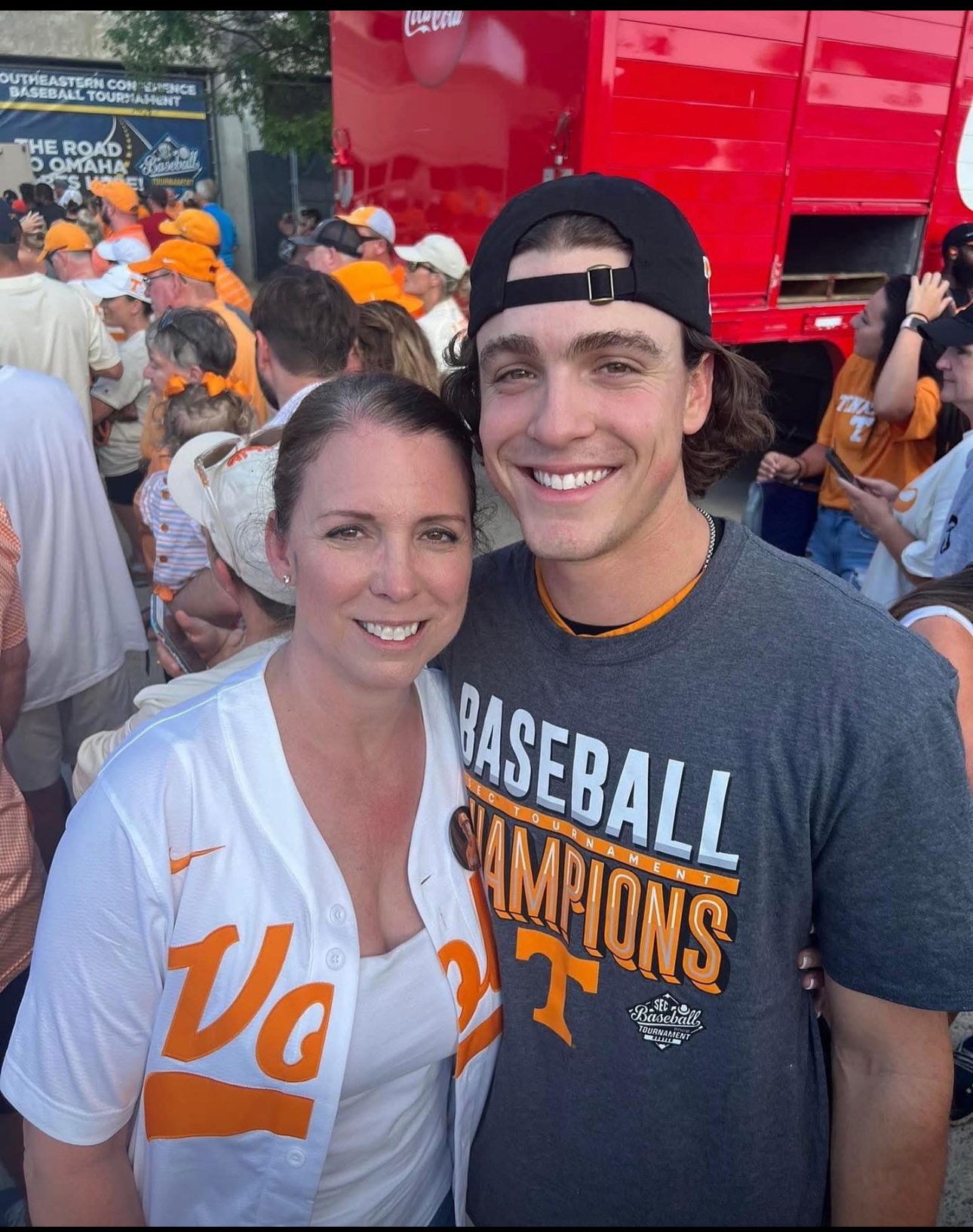 Chase Dollander and Sandra Wall