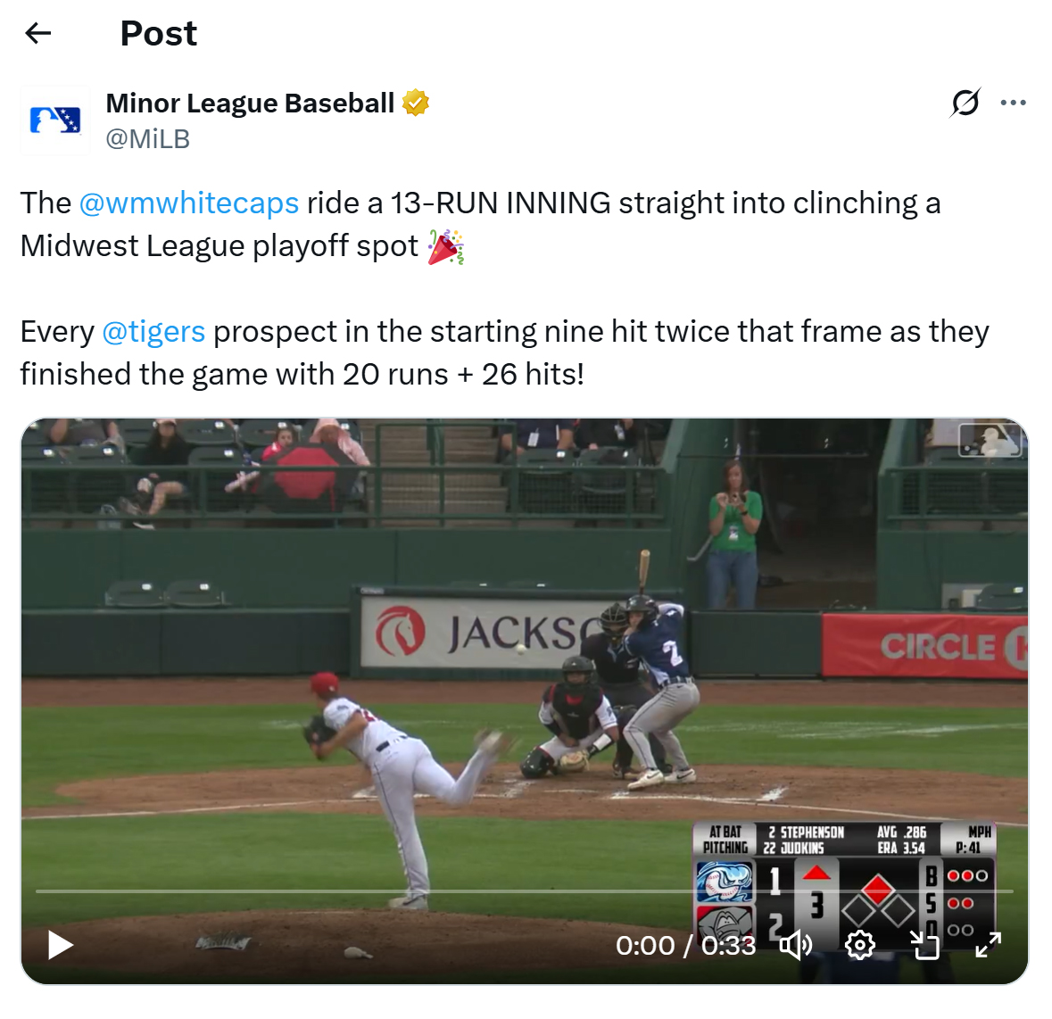 13-run inning