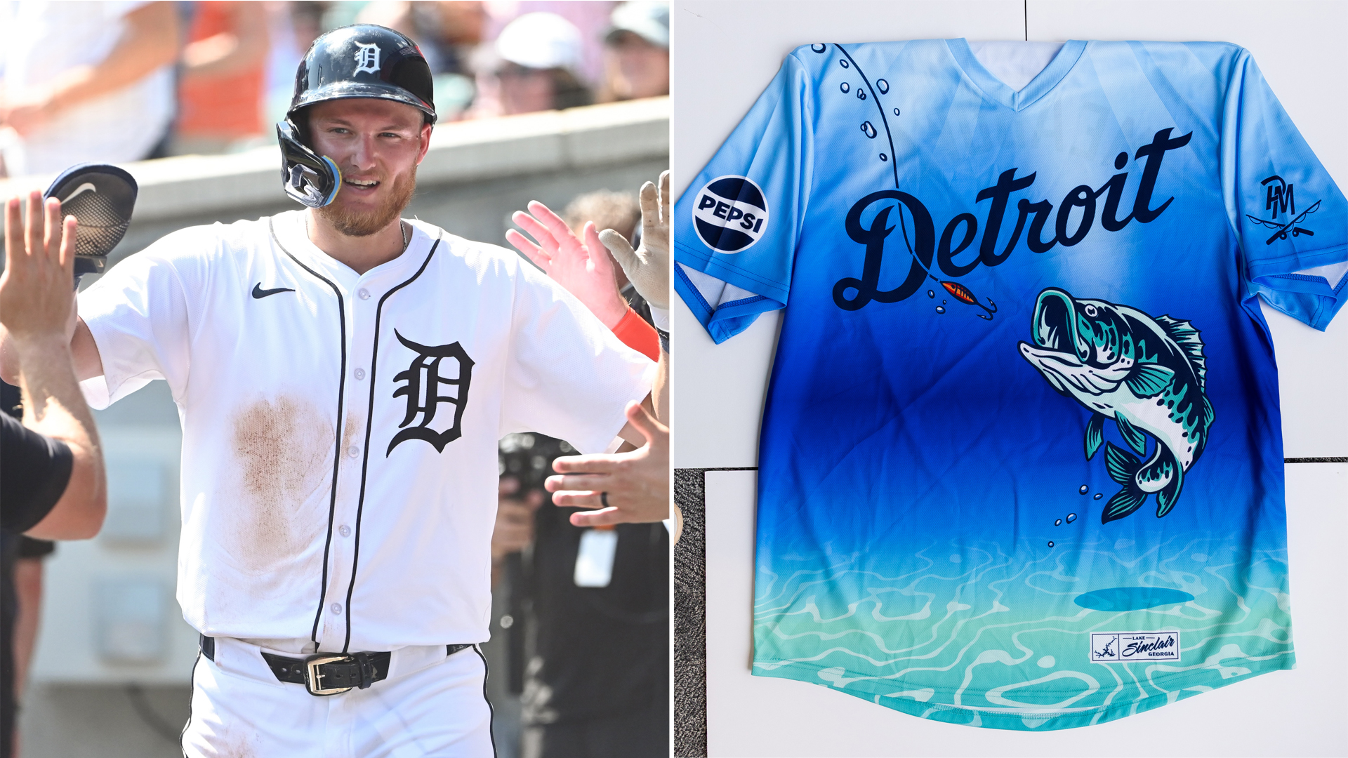 Parker Meadows and Tigers jersey