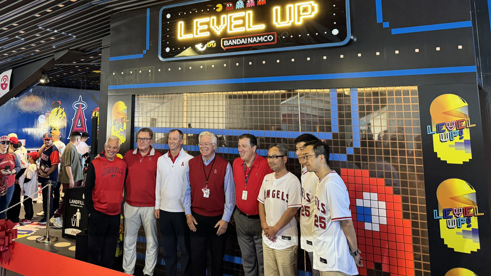 The Angels' ''Level Up'' arcade