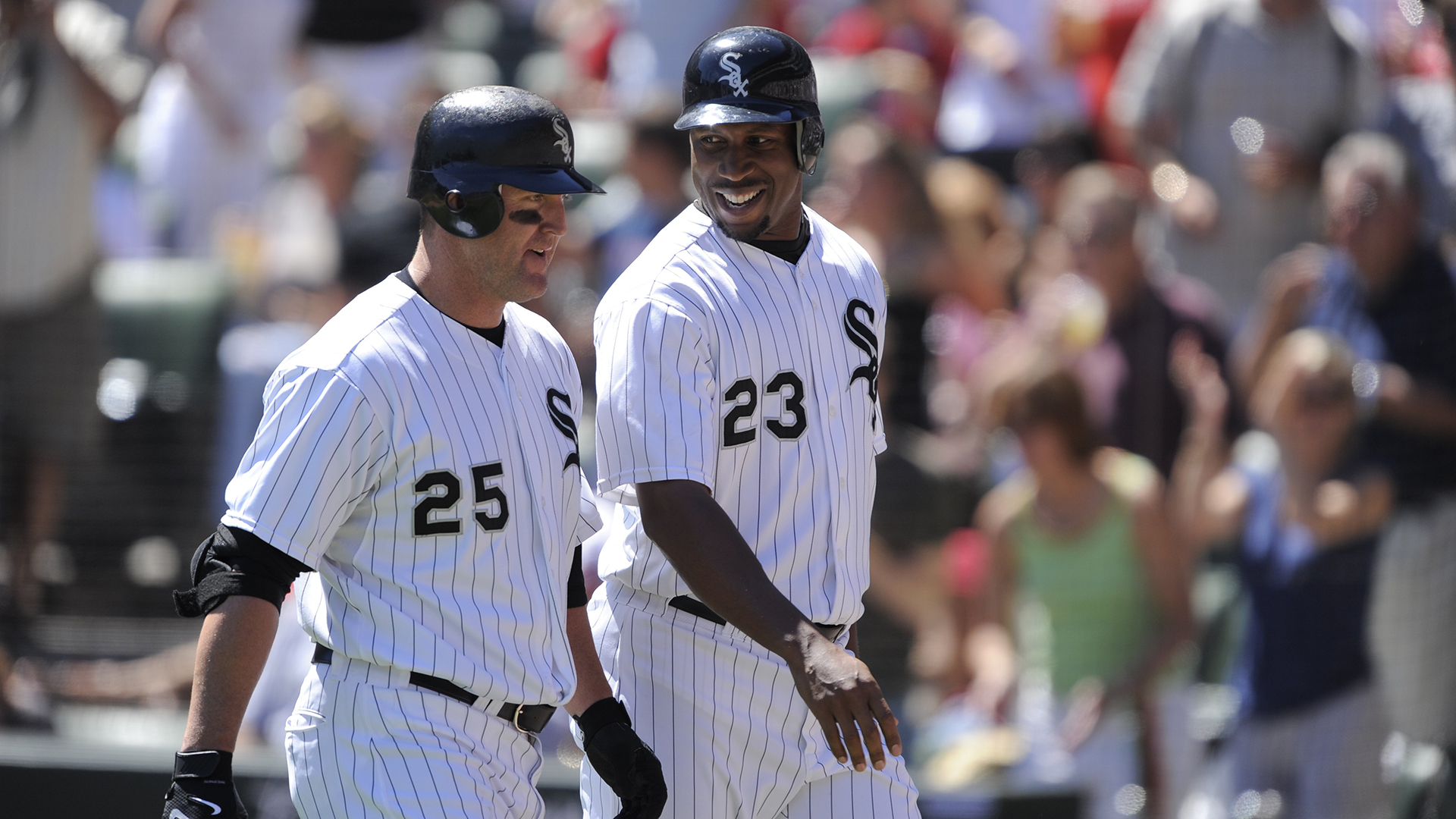 Jim Thome and Jermaine Dye in 2008