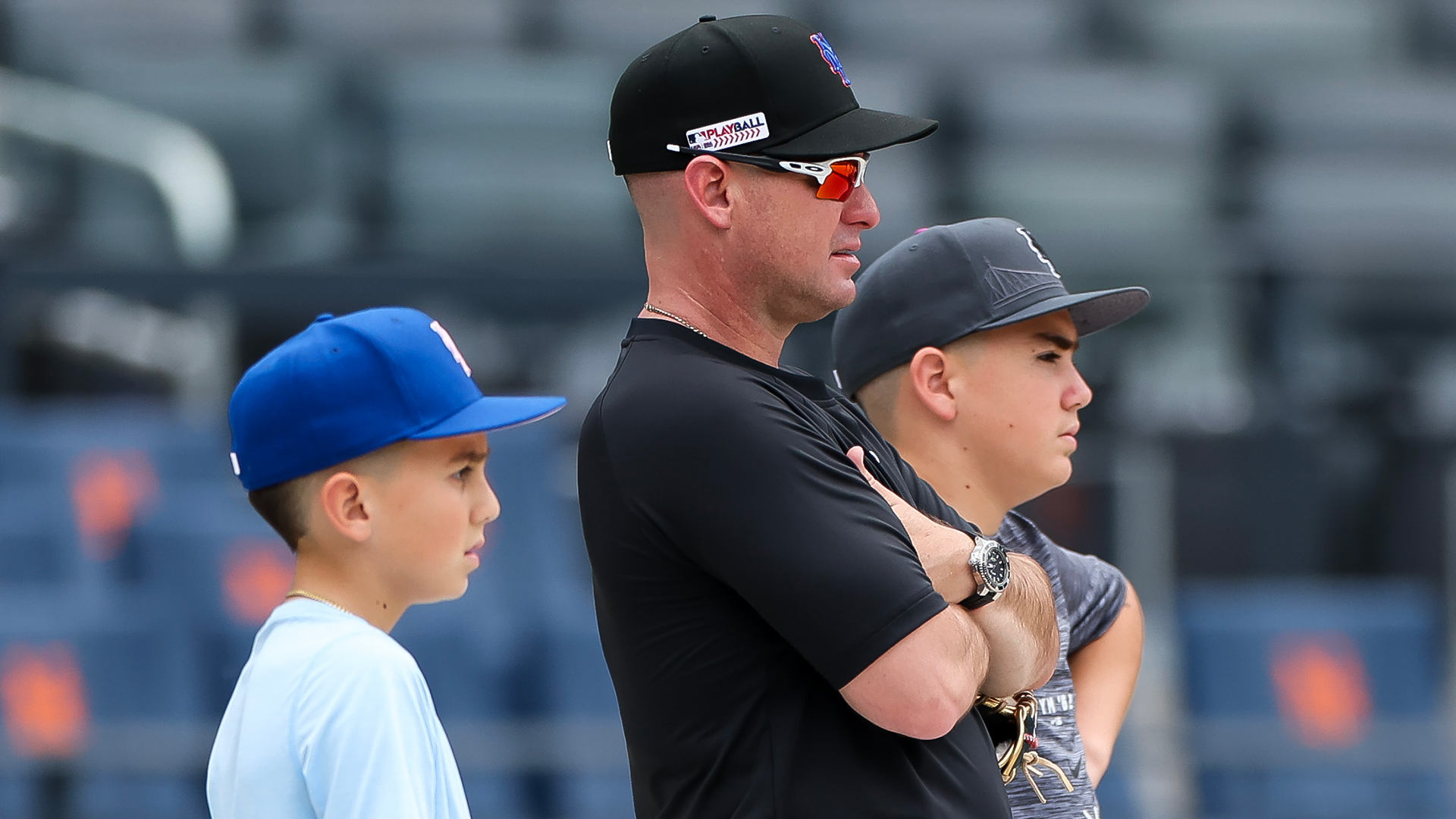 (L to R) Andres, Carlos and Adrian Mendoza